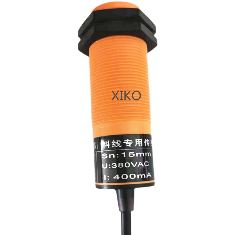 M30电容式接近开关KI0209料位传感器养殖厂蛟龙料线感应探头380u.