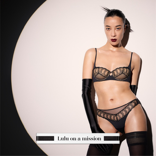 Lulu on a mission 【链接】奥地利刺绣记忆钢圈文胸收副乳超薄夏