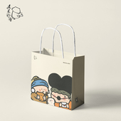 节日生日礼物环保纸袋子 仅随商品购买 大美术馆 礼品手提袋