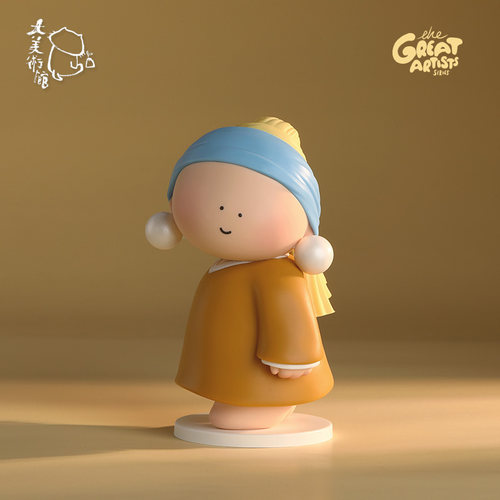 珍珠耳环少女摆件节日生日礼物