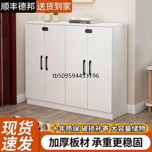【香港包邮包安装】鞋柜家用门口靠墙一体置物柜入户门玄关柜阳台