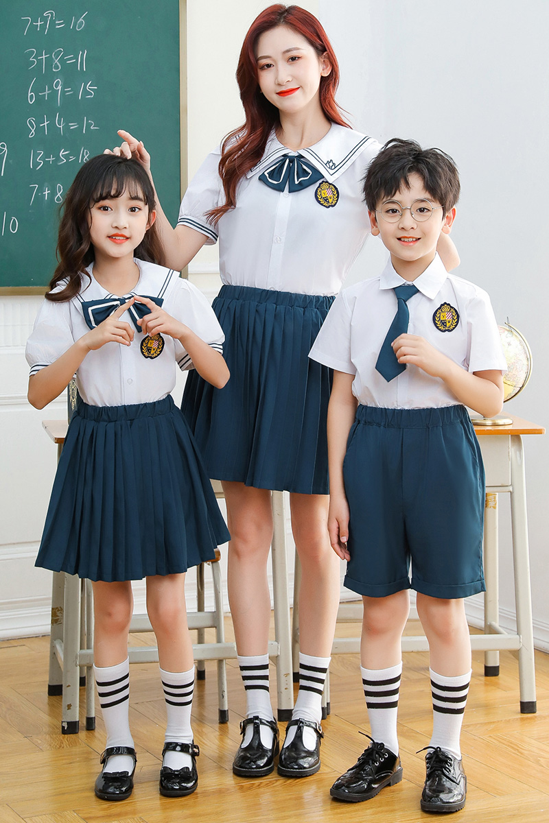 小学生英伦风大合唱校服表演服