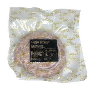 Confee南法图卢兹烤肠500g 纯猪肉香肠生鲜肉肠煎烤肠冷冻