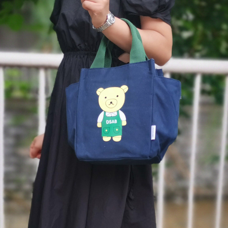 清仓妈咪包手提大容量帆布手拎包女夏季宝妈外出包潮上班族手提袋