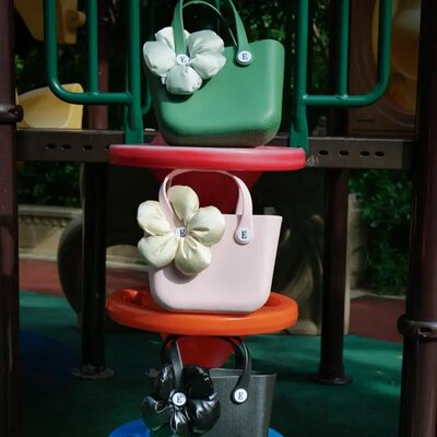 【正品】澳洲设计师品牌EvanaCheung【花花世界】系列 小号托特包