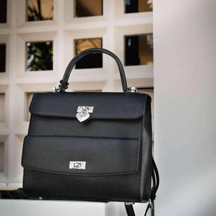 【正品】澳洲设计师Evanacheung 【简约系列】爱心锁锁扣包N+21A