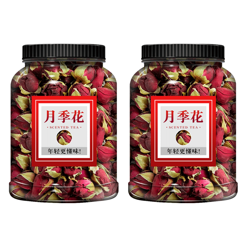 月季花干花泡茶四季花月季红