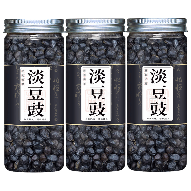 淡豆豉中药材药用泡酒葱白豆豉汤