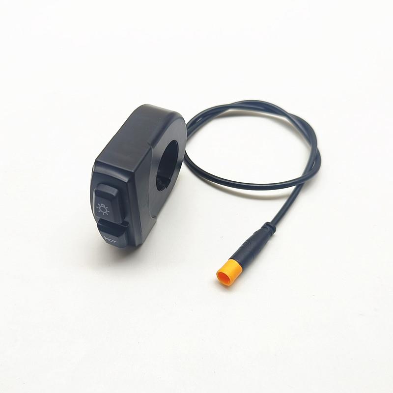 适用48V锂电池可折叠驱动二合一汽车灯喇叭按钮控制开关于雅迪M32