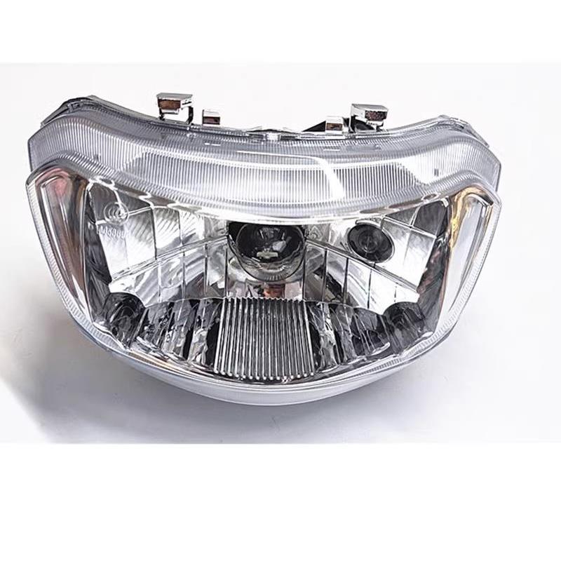 适用踏板车摩托车GY6的新巧格二代JOG2代前大灯总成灯泡前照灯具