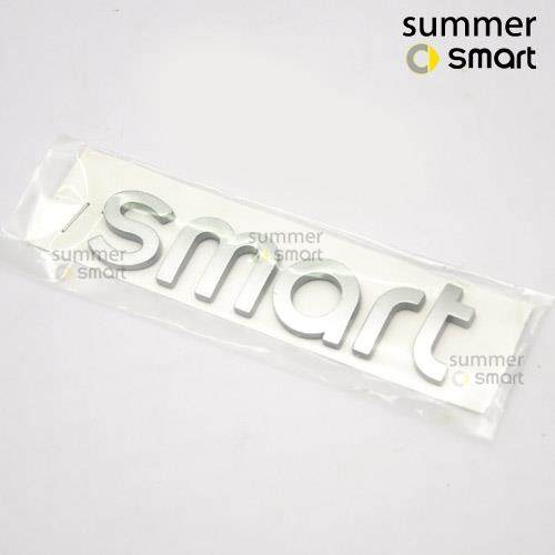 专用于奔驰Smart尾标改装斯玛特英文字母3D立体彩色车贴装饰饰品