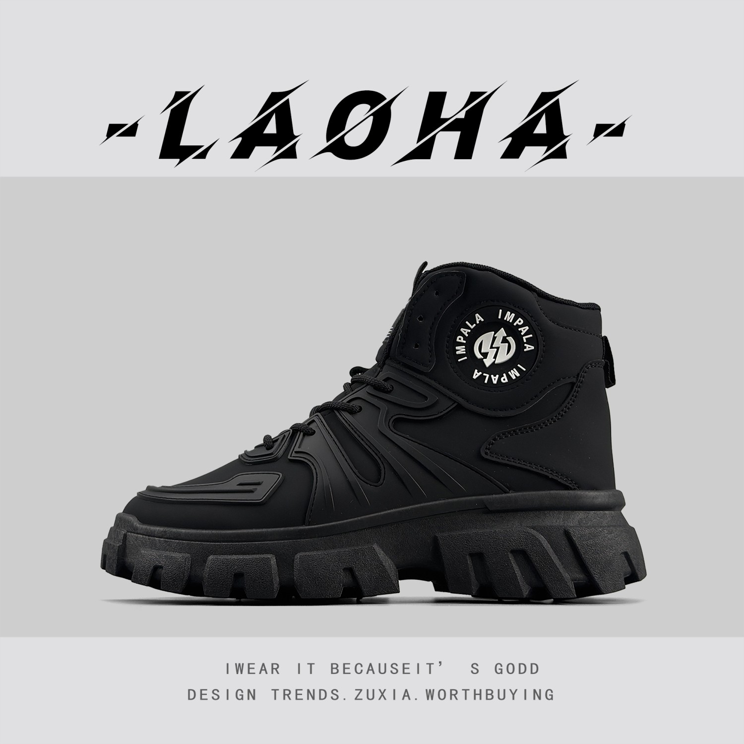 外贸男鞋秋冬保暖防滑耐磨马丁靴英伦风复古沙漠工装靴户外机车靴