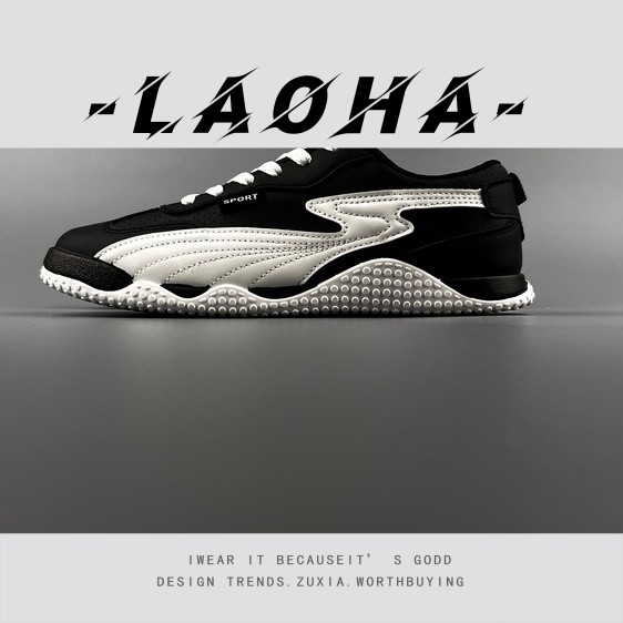 稀缺好货 外贸男士日常户外平底阿甘鞋韩版潮日系百搭运动休闲鞋