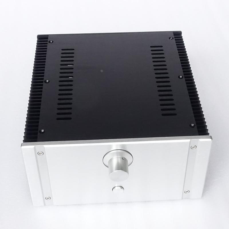 全铝拉丝精致小甲类功放机箱两侧散热片 纯铝HIFI DIY外壳