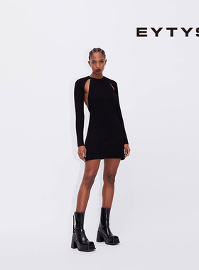 EYTYS连衣裙Cleo潮流锁链连接罗纹针织连衣裙 春季