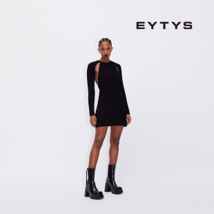 EYTYS连衣裙Cleo潮流锁链连接罗纹针织连衣裙 春季