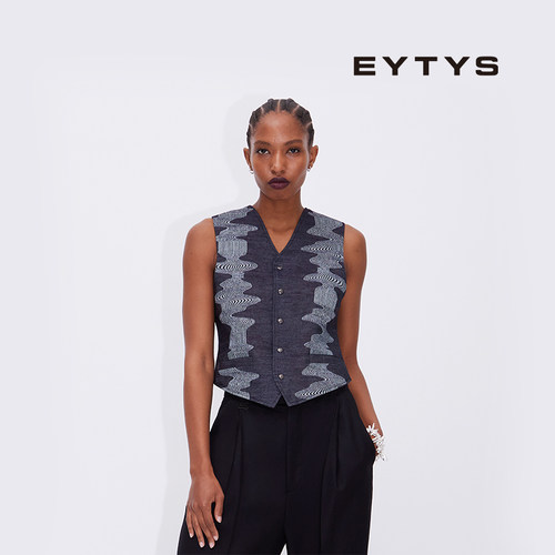 EYTYS官方旗舰潮牌牛仔马甲男女