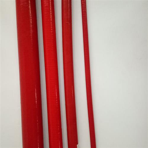 夹布夹线硅胶管耐高温耐高压红色硅胶软管汽车硅胶管加厚50橡胶管