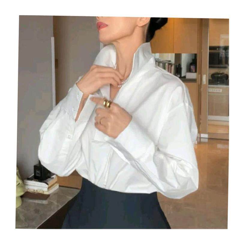 御姐范时尚炸街上班服干练气质独特设计感小众女生衬衫两件式套装