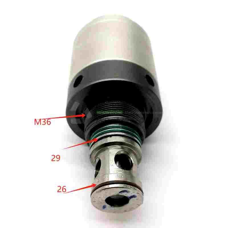 扫地车环卫车高压水阀组气动阀芯 分水管 水阀组内孔12气控阀芯