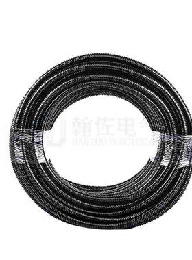 黑EWT-PA双拼尼龙软管AD16/22/3580/106黑色开口机械臂穿线管25米