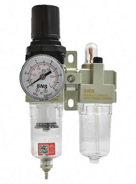 SNS神驰气动二联件油水分离器AL2000-02调压阀过滤器AC2010-02A D