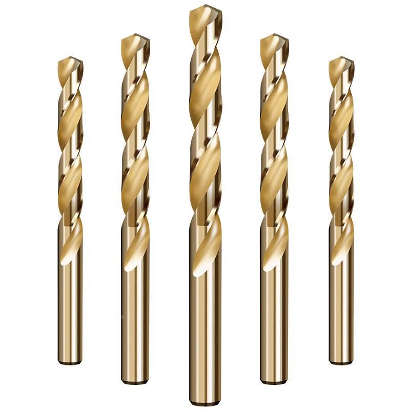 M35含钴麻花钻头直柄高速钢超硬金属不锈钢铁板专用打孔套装10mm