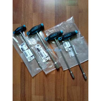 德国哈蔡特 HAZET T型外六角套筒扳手 428-6 7 8 10 3.5T字杆正品