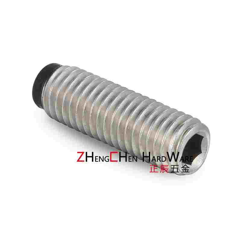 SBCTS12-20/25不锈钢内六角胶头止动螺栓防滑撞头缓冲紧定 TDA21