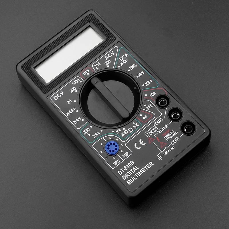 万用表数字高精度小型DT830B全自动便捷式多功能表电工家用万能表