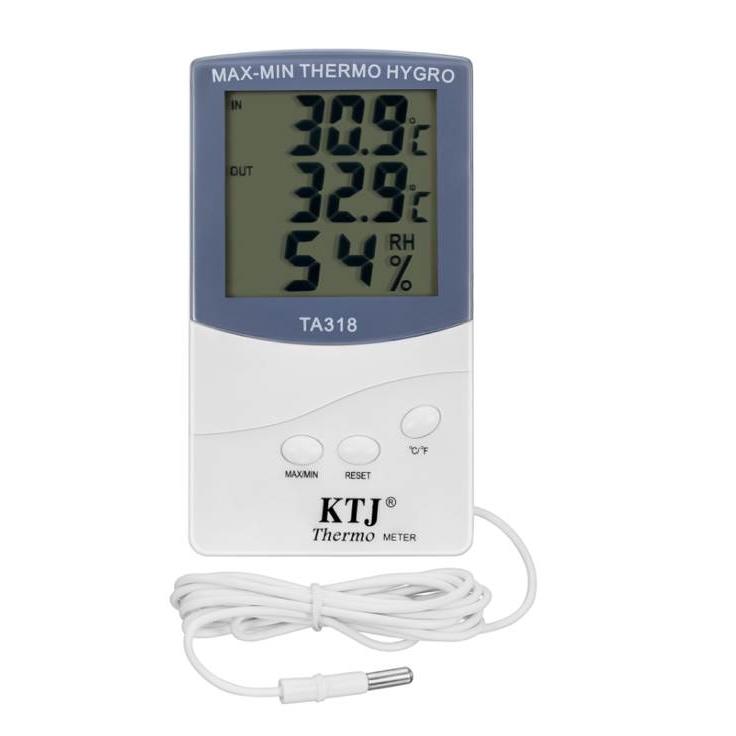 KTJ金拓佳TA-318电子室内温湿度计湿度计温度计家用带探