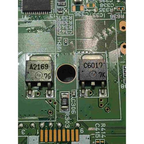 原装全新 A2169 C6017 2SA2169 2SC6017 TO-252 打印机常用MOS管