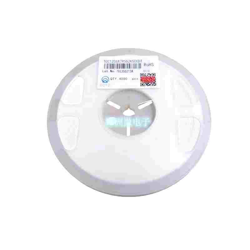 贴片电容1206 5.6NF 562K X7R 50V 1000V 1KV 10% 1盘4000个原装