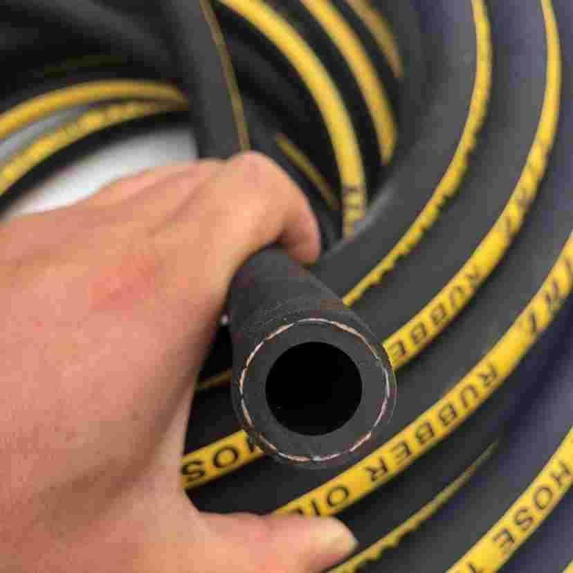 耐油橡胶软管橡胶水管高压气管高压油管低压胶管13mm耐压2MPA软管