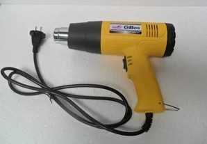 。工业绝缘热缩管电吹风热电焊枪 1500W 热风风枪筒