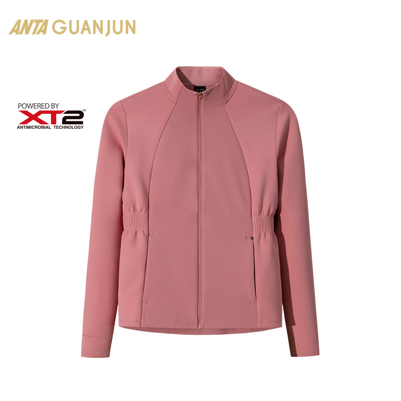 安踏冠军针织运动上衣女