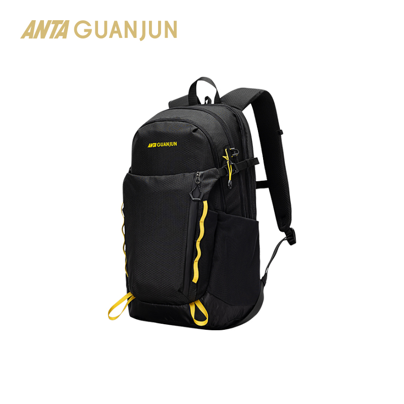 安踏冠军双肩包户外徒步登山包骑行通勤耐磨运动背包男192530155