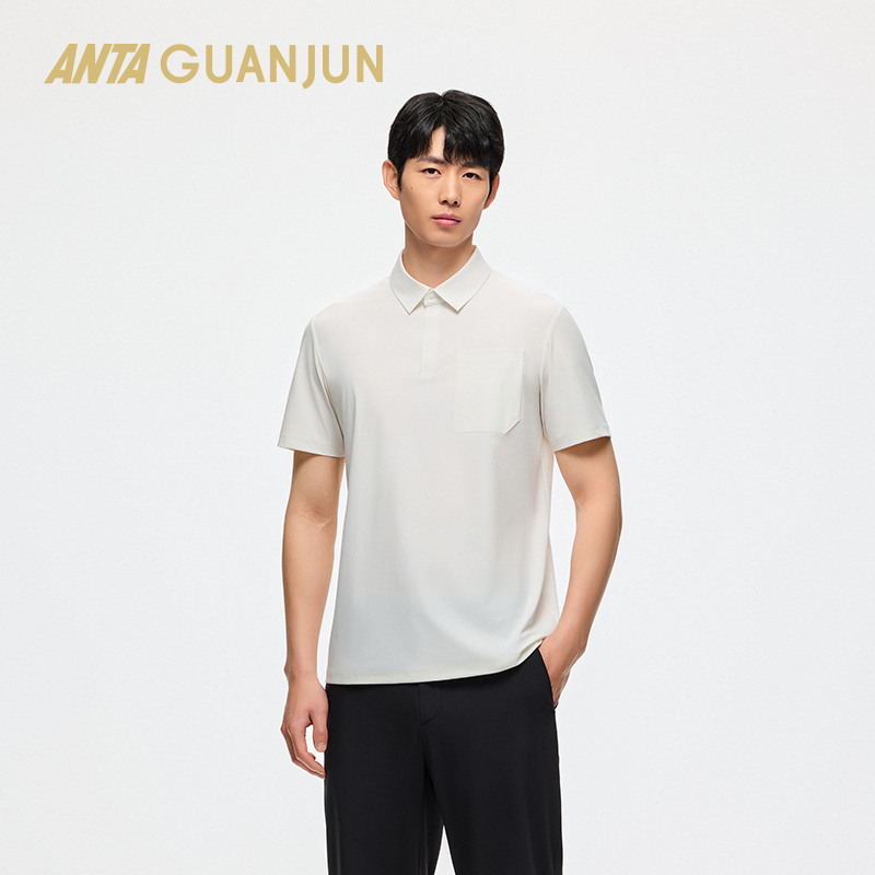 安踏冠军男士短袖POLO衫