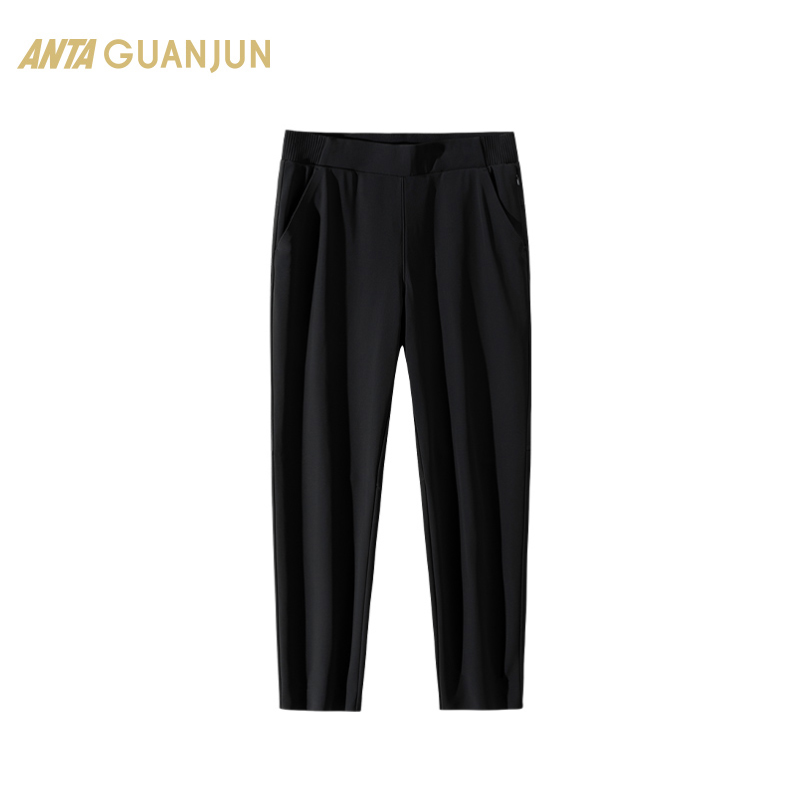 安踏冠军保暖加绒长裤男