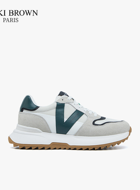 法国VB未毕运动休闲鞋VICKI BROWN潮流百搭软底内增高老爹鞋男款