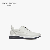 男士 法国VB未毕商务休闲鞋 新款 纯色牛皮复古皮鞋 VICKI BROWN冬季