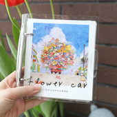 拍立得3456寸插页式 相册相片收纳宝宝成长纪念册卡通情侣影集卡册