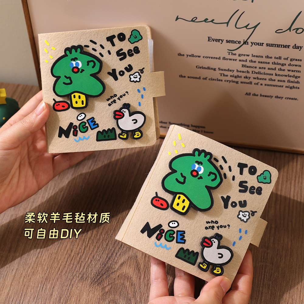 3寸拍立得相册本明信片照片追星收纳册迷你高颜值卡套纪念收纳册