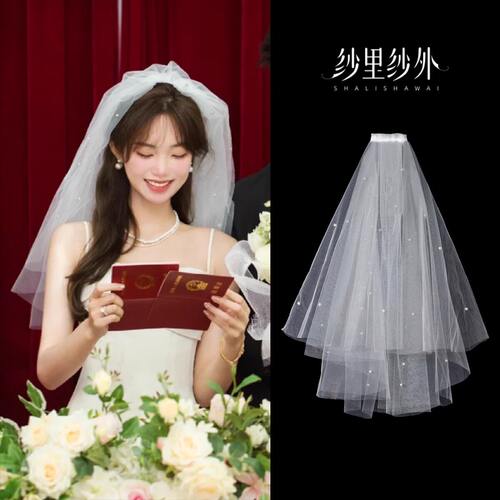 拍照婚纱订主领证影楼求头