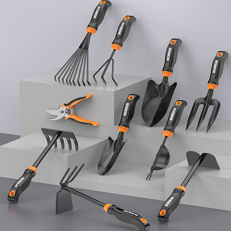 园艺花铲小铲子铁锹工具套装种菜栽花多肉赶海神器园艺3件套|