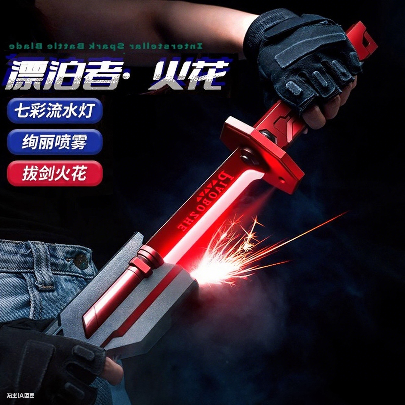 漂泊者喷雾火花光剑发夜玩