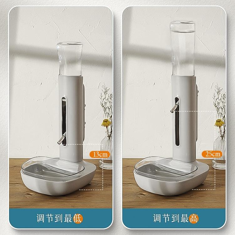 狗狗喝水盆器不湿嘴悬挂式水壶喂食喂水用宠P1327-1 品物水猫咪动