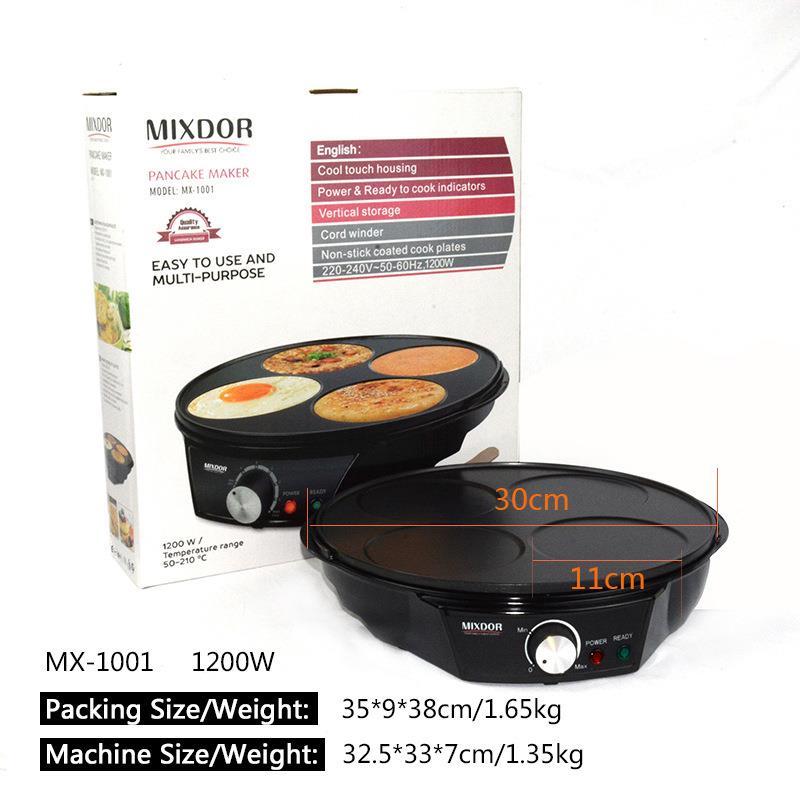 境家用跨电饼铛烙饼机煎饼锅MX-1001春饼机卷皮k薄饼机ro机ti mae