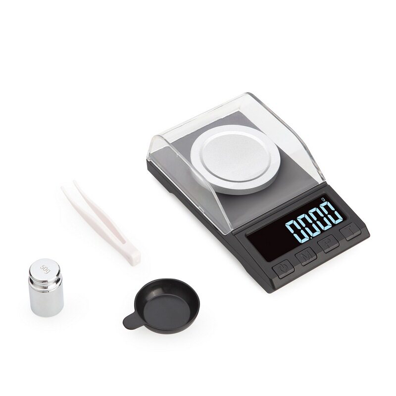 货源 USB充电 精度克拉秤 0.001g 珠宝粉未秤 实验室电子称