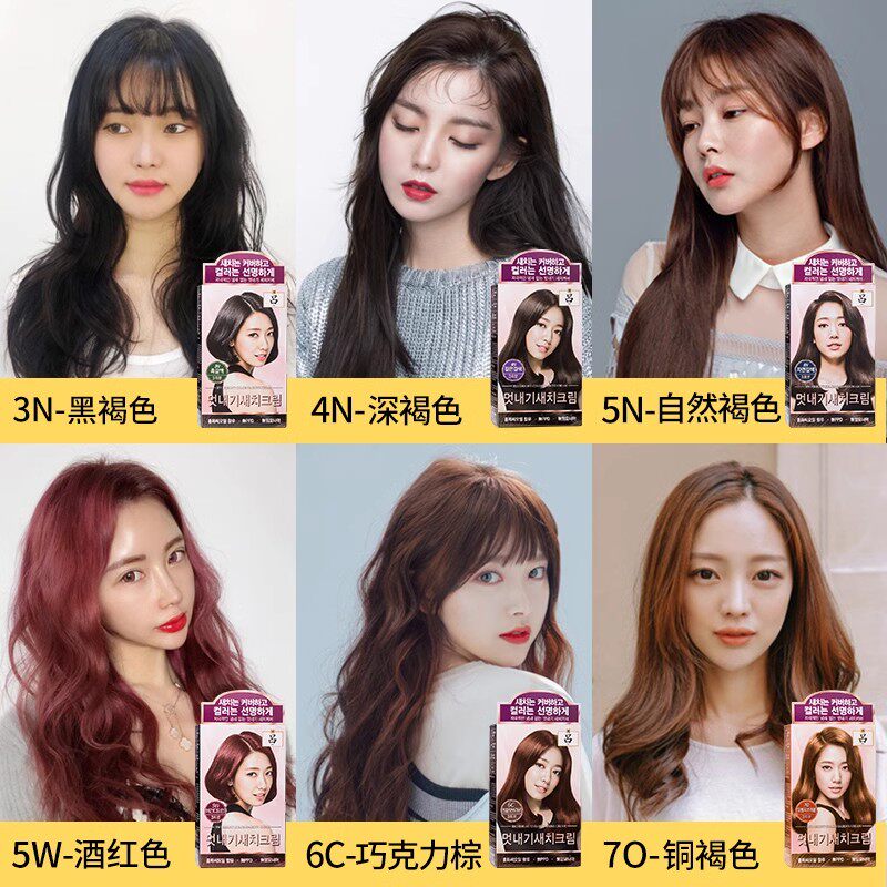 韩国正品爱茉莉RYO/吕炫彩染彩染